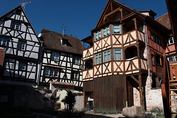 Riquewihr Les demeures à pans de bois