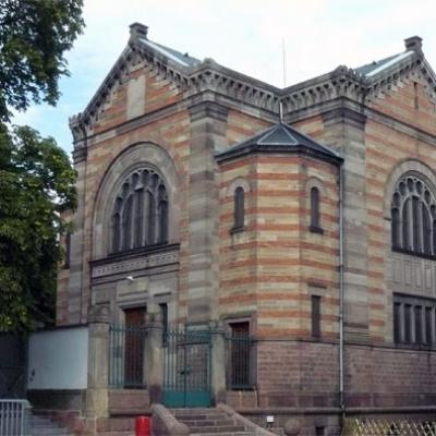 Synagogue, vue extérieure
