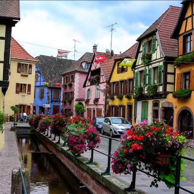 Quartier pittoresque du haut de la ville